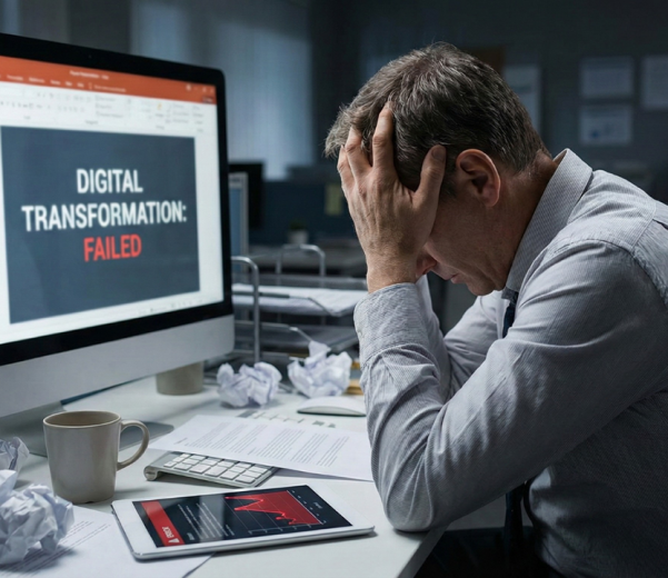 Chuyển đổi số thất bại vì doanh nghiệp chỉ tập trung vào công cụ, không phải thực thi