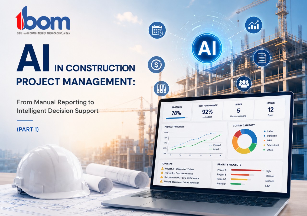 AI in Construction Project Management: From Manual Reporting to Intelligent Decision Support (Part 1)