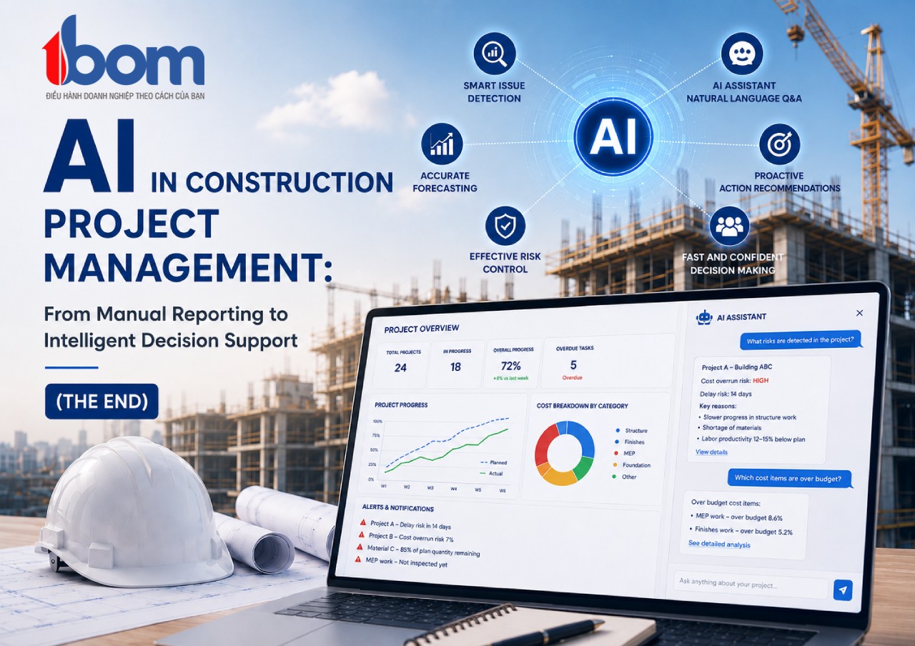 AI in Construction Project Management: From Manual Reporting to Intelligent Decision Support (The end)